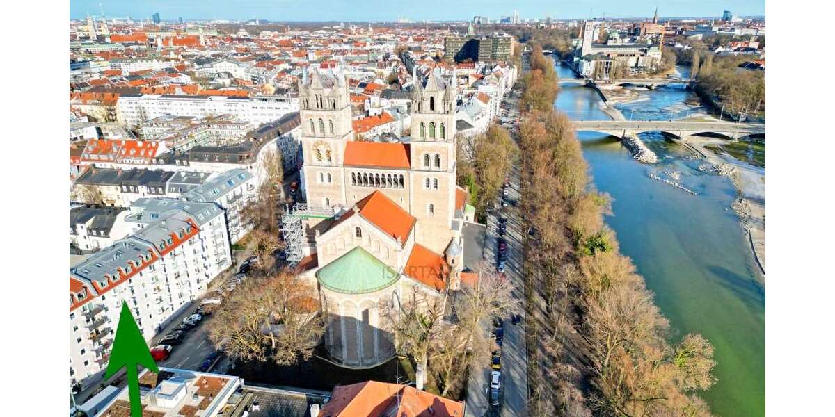 Etagenwohnung München / Isarvorstadt Isarvorstadt - 2 Zimmer, 44 m&sup2;, 640.000&euro; | Angebot:25313396