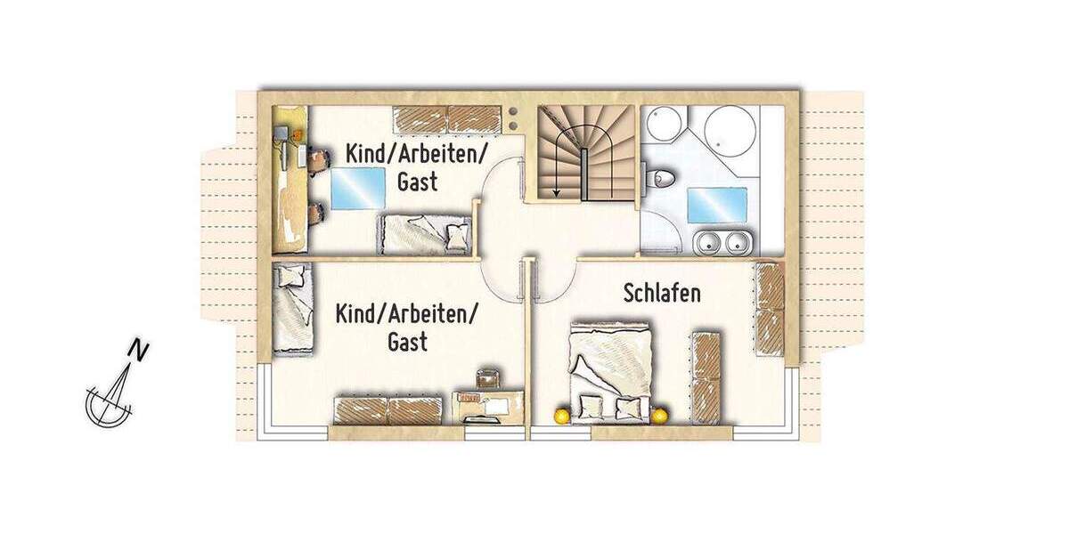 Doppelhaushälfte München Allach-Untermenzing - 4 Zimmer, 134 m&sup2;, 1.065.000&euro; | Angebot:25746101