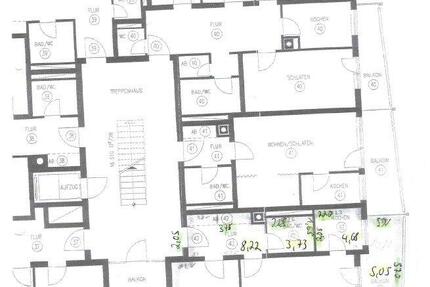 Wohnung Germering - 2 Zimmer, 55 m&sup2;, 325.000&euro; | Angebot:25987659