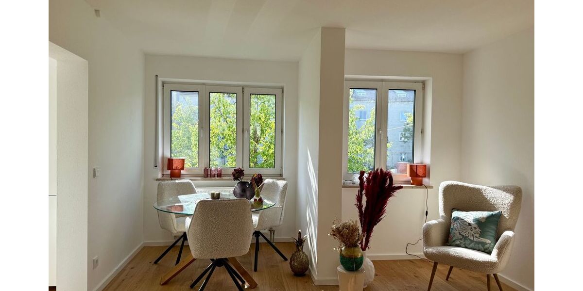 Lichtdurchflutete, frisch renovierte 3-Zimmer-Wohnung mit Balkon in München-Laim – provisionsfr - Appartement München Laim | Angebot:27199926