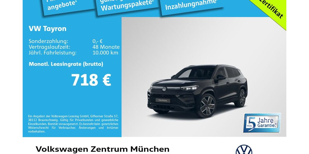 VW Tayron 8.000 km 55.981 &euro; München 80687