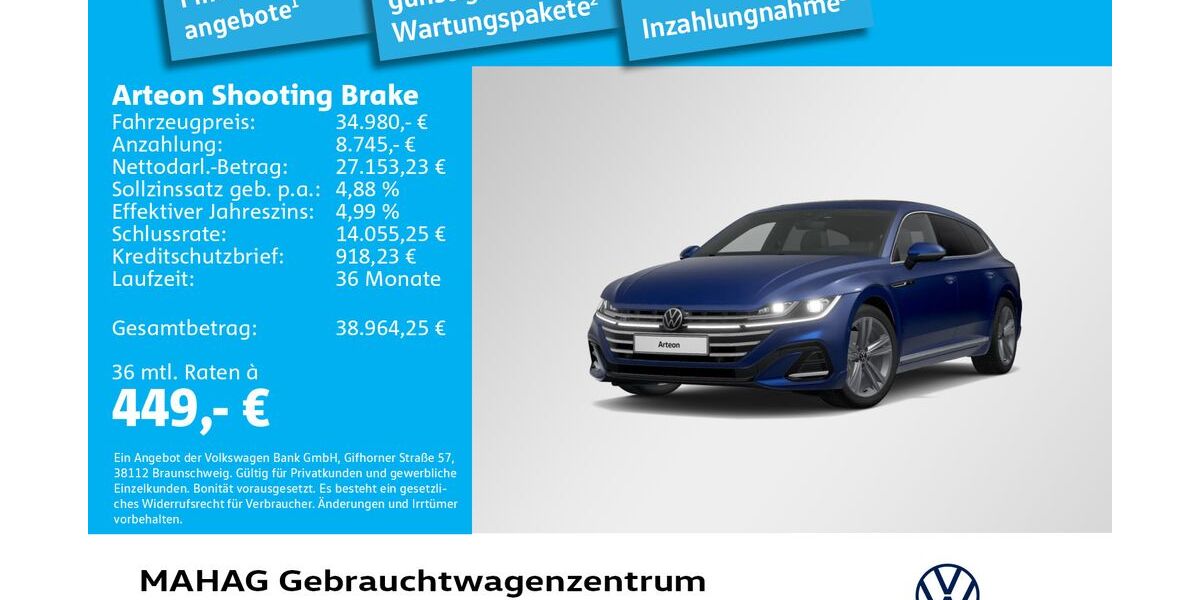 VW Arteon 13.971 km 34.980 &euro; München 80935