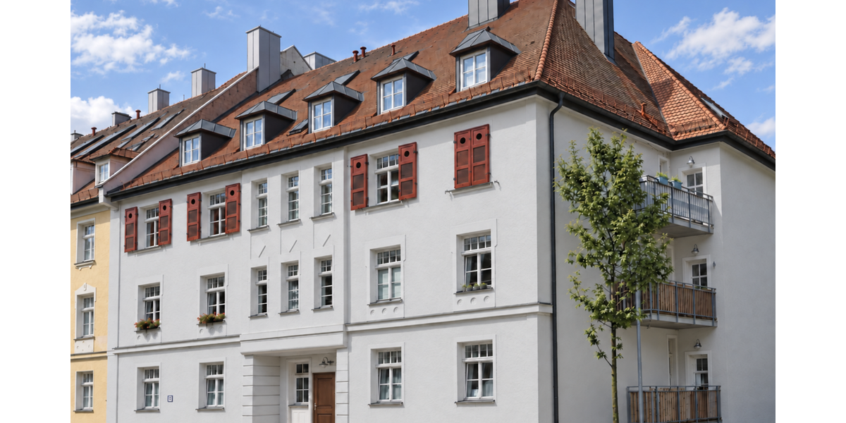 Etagenwohnung München Au-Haidhausen - 2 Zimmer, 60 m&sup2;, 649.000&euro; | Angebot:27460030