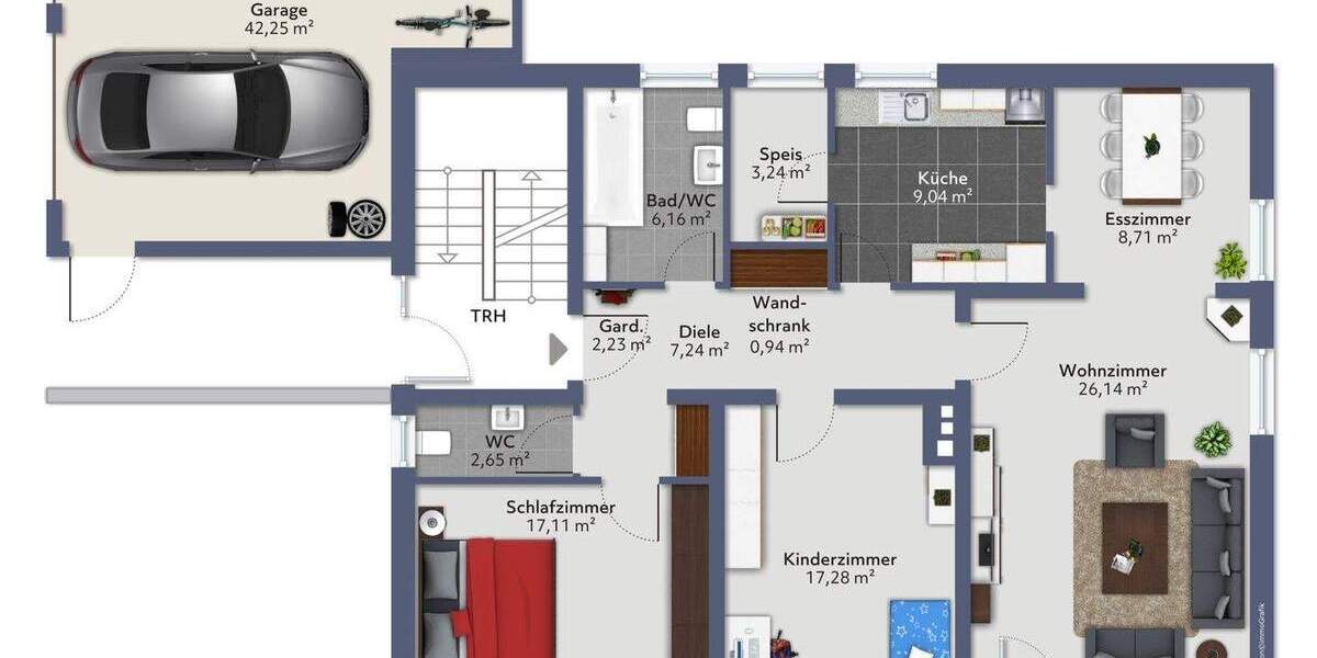 Mehrfamilienhaus, Wohnhaus Dachau - 7 Zimmer, 203 m&sup2;, 1.390.000&euro; | Angebot:25664007
