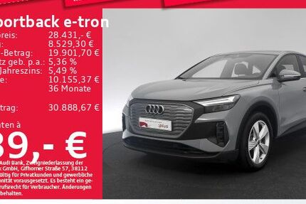 Audi Q4 e-tron 29.023 km 26.804 &euro; Eching 85386