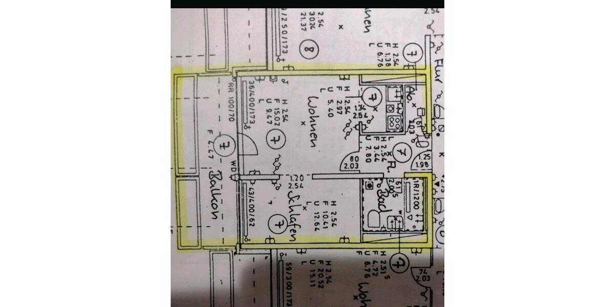 Etagenwohnung München Am Hart - 2 Zimmer, 44 m&sup2;, 340.000&euro; | Angebot:26033288