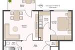 Etagenwohnung München Feldmoching-Hasenbergl - 2 Zimmer, 47 m&sup2;, 360.000&euro; | Angebot:26597763