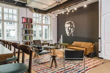 4 Arbeitsplätze im Münchner 1A-Büro - komplett möbliert, alles inklusive zimmer