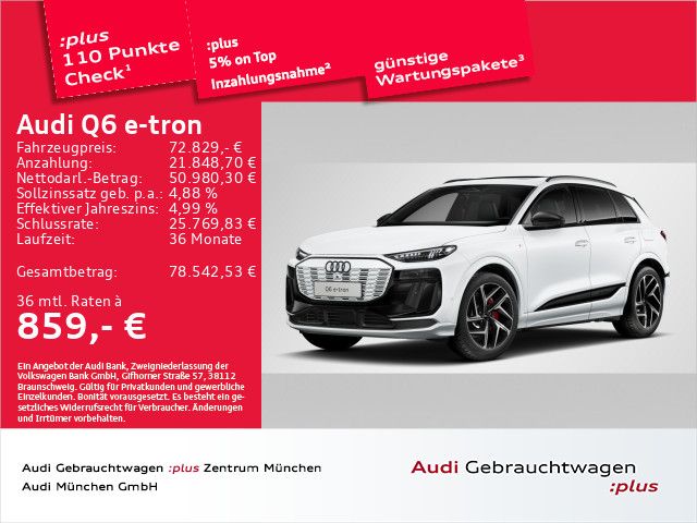 Audi Q6 e-tron 14.475 km 72.829 &euro; Eching 85386