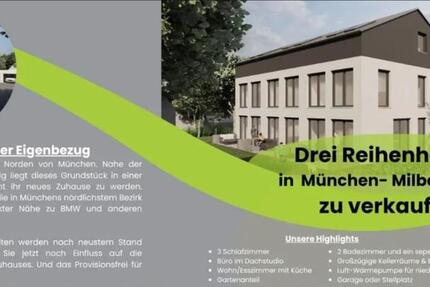 3 Reihenhäuser - 10 Min. zu Fuß zu BMW & zur U2 - provisionsfrei zimmer