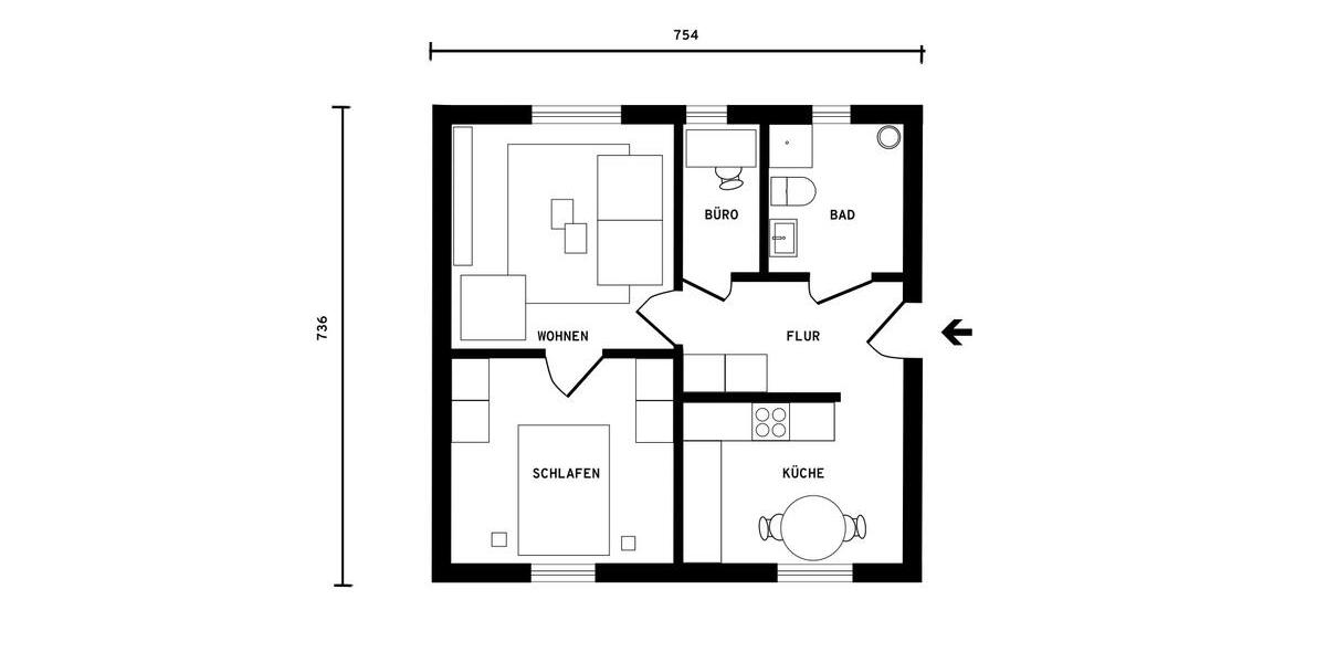 Einfamilienhaus München Ludwigsvorstadt-Isarvorstadt - 69.900&euro; | Angebot:26462556