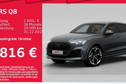 Audi RSQ8 1.250 km 155.871 € München 81825