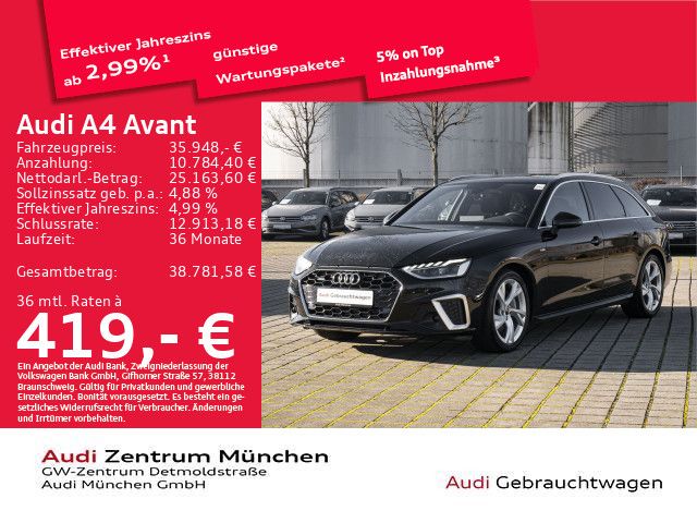 Audi A4 18.635 km 35.948 &euro; München 80935
