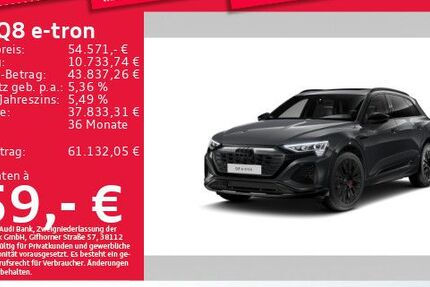Audi Q8 e-tron 33.914 km 54.571 &euro; München 81825