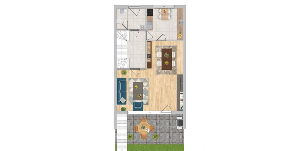 Reihenmittelhaus Aschheim - 6 Zimmer, 155 m&sup2;, 760.000&euro; | Angebot:26107101