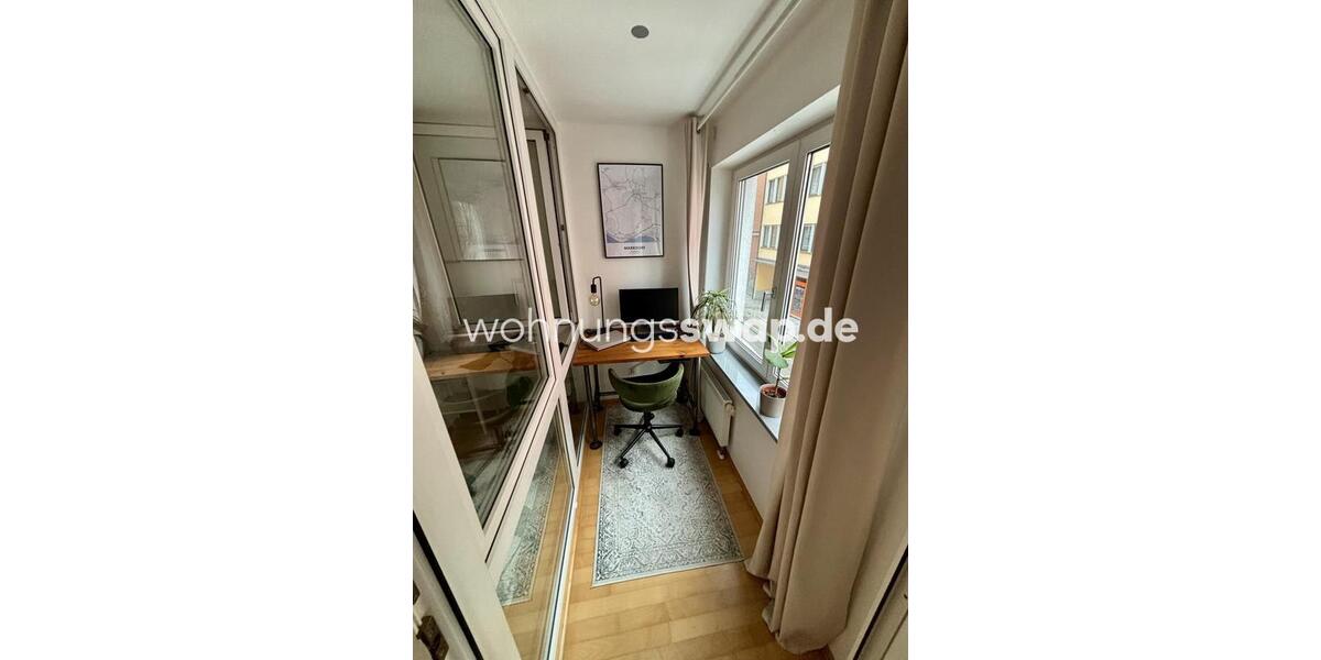 Etagenwohnung München Ludwigsvorstadt-Isarvorstadt - 2 Zimmer, 51 m&sup2;, 1.500&euro; | Angebot:25432006