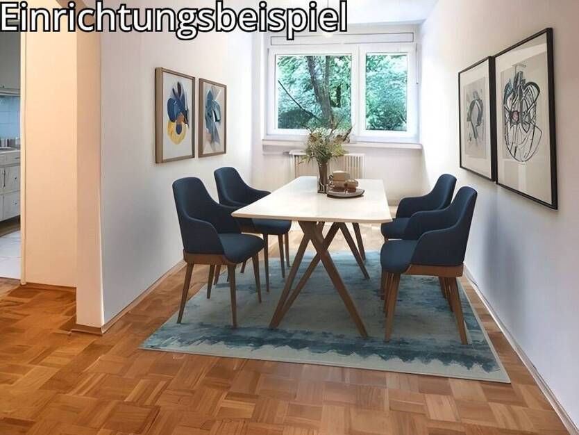 Helle 2,5-Zimmer-Wohnung mit großem Westbalkon - sofort bezugsfertig