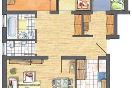 Wohnung Gräfelfing - 4 Zimmer, 87 m&sup2;, 525.000&euro; | Angebot:25952028