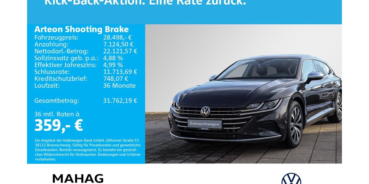 VW Arteon 20.887 km 27.999 &euro; Ottobrunn 85521
