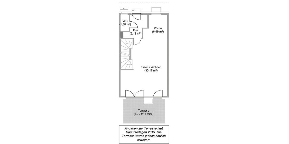 Reihenhaus München Au-Haidhausen - 4 Zimmer, 130 m&sup2;, 979.000&euro; | Angebot:26407449