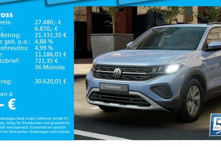 VW T-Cross 11.523 km 27.480 € München 80935