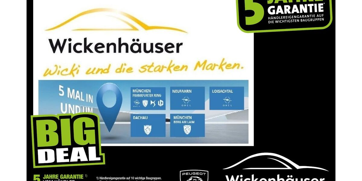 Peugeot 3008 20.000 km 17.990 &euro; München 80807