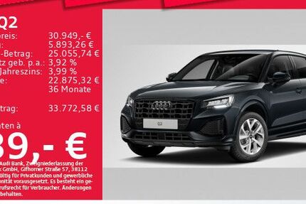 Audi Q2 13.743 km 30.949 &euro; Eching 85386
