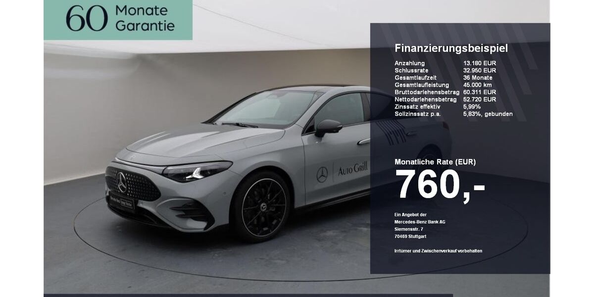 Mercedes-Benz CLA 350 4.550 km 61.950 &euro; Ebersberg 85560