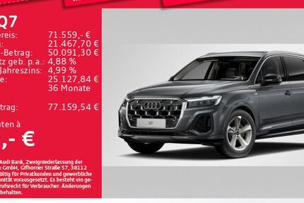 Audi Q7 14.902 km 71.559 &euro; Eching 85386