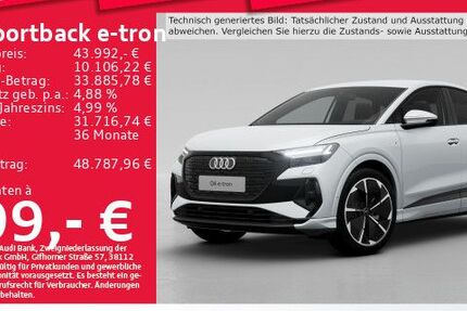 Audi Q4 e-tron 18.384 km 41.674 € Eching 85386