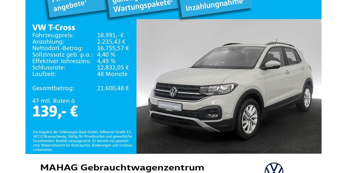 VW T-Cross 28.886 km 18.991 &euro; München 80935