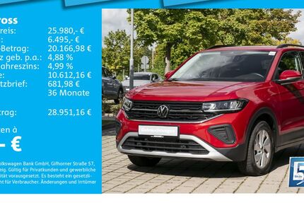 VW T-Cross 10.721 km 25.242 € München 80935