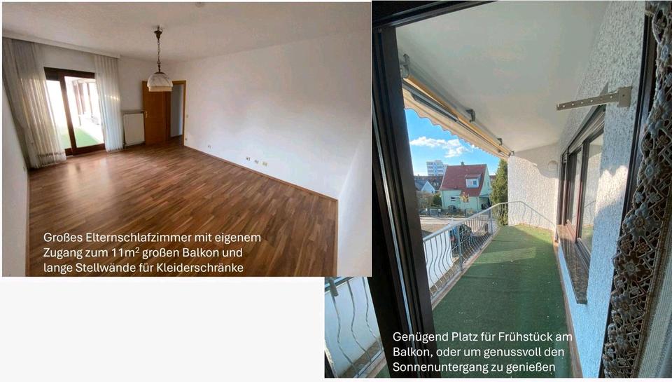 Etagenwohnung Weichs - 5 Zimmer, 131 m&sup2;, 1.700&euro; | Angebot:26533151