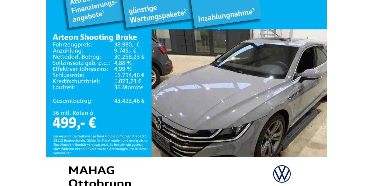 VW Arteon 19.919 km 38.980 &euro; Ottobrunn 85521