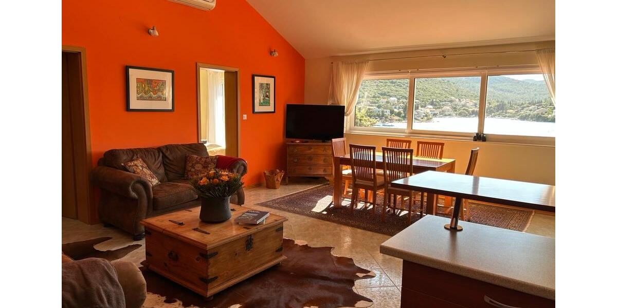 1. Reihe Meer: 4-Zimmer Wohnung mit Bootsanlegeplatz Korcula 4 zimmer