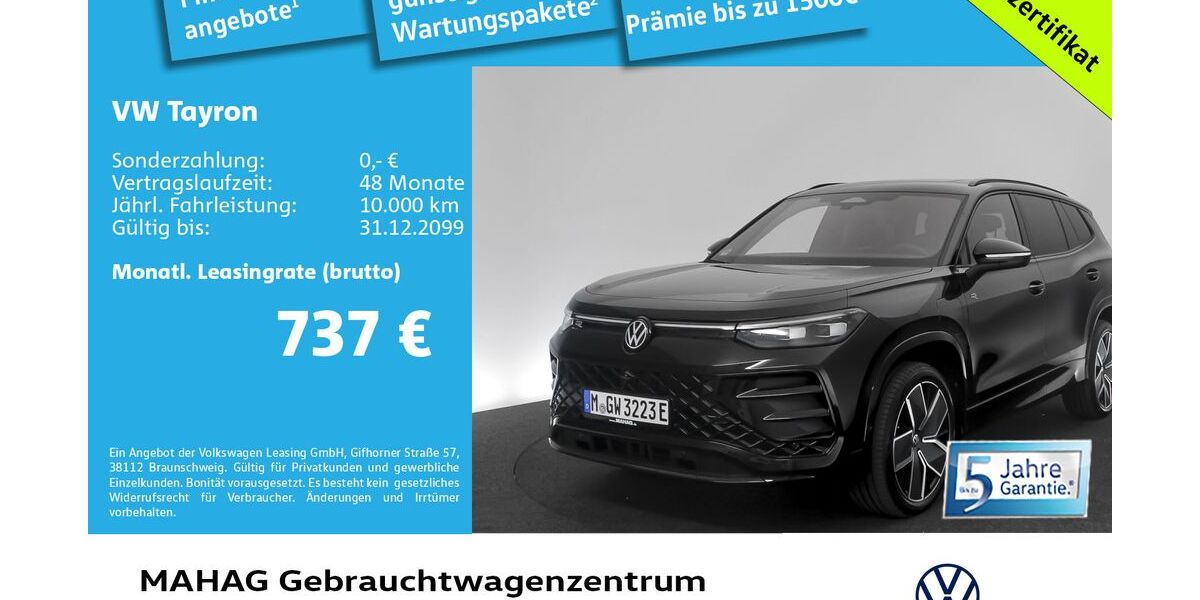 VW Tayron 14.000 km 56.981 &euro; München 80935
