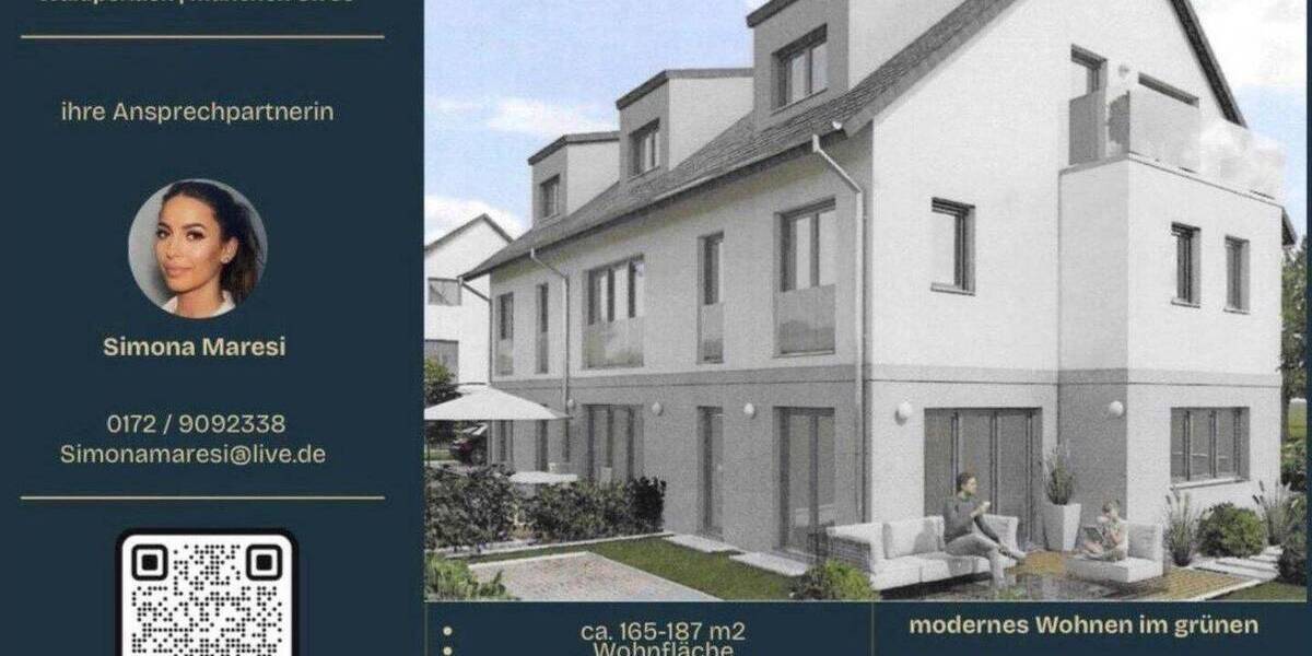 Reihenmittelhaus München Ramersdorf-Perlach - 8 Zimmer, 161 m&sup2;, 1.600.000&euro; | Angebot:26555075