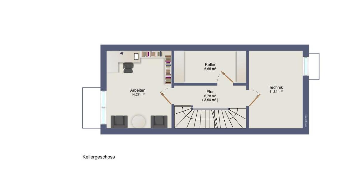 Reihenhaus München Allach-Untermenzing - 4 Zimmer, 111 m&sup2;, 2.800&euro; | Angebot:26624123