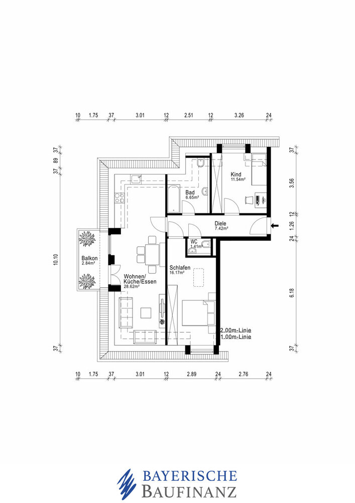 • SICHERE KAPITALANLAGE • MFH MIT 8 WohnungEN UND TG • NEUBAU QNG STANDARD •BEGEHRTE LAGE IN SOLLN•