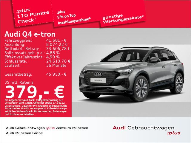 Audi Q4 e-tron 47.345 km 41.681 &euro; Eching 85386