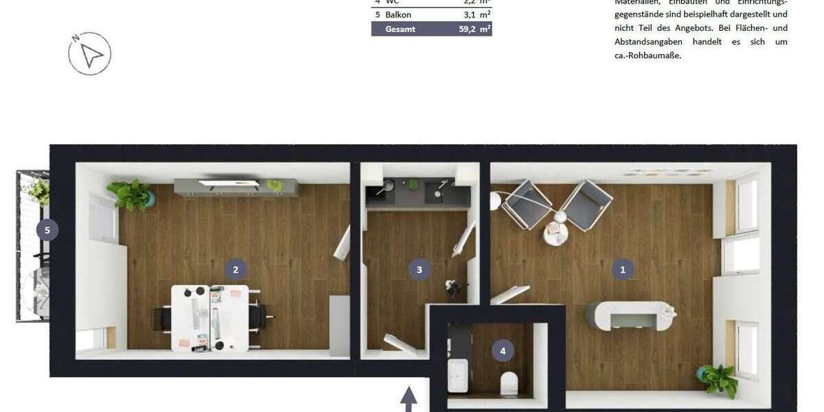 Modernisiert | Büro mit Altbau-Charme in zentraler Lage zimmer
