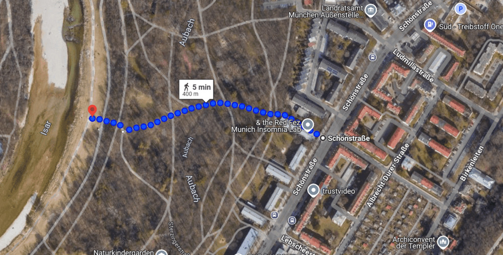 Charmante 2,5 Zimmer Wohnung mit Balkon an der Isar 2 zimmer