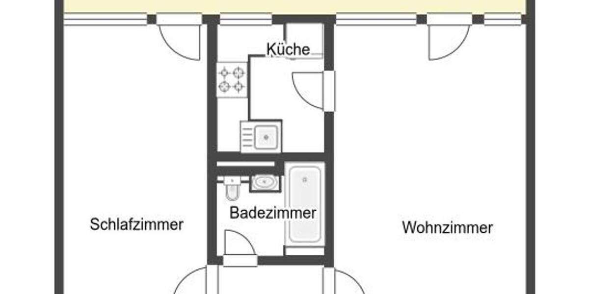 Etagenwohnung Unterschleißheim - 2 Zimmer, 56 m&sup2;, 359.000&euro; | Angebot:25749992