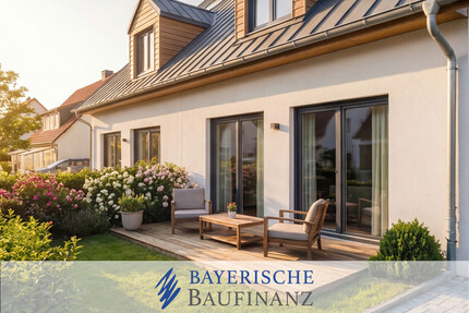 • KLASSE FAMILIENDOMIZIL• DHH NEUBAU • SÜD-WEST-LAGE IN FELDMOCHING • 450 M ZU U-BAHN UND S-BAHN • - Haus München Feldmoching-Hasenbergl | Angebot:26475934