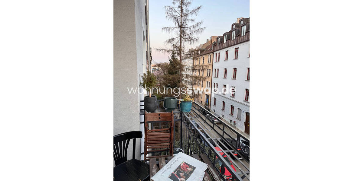 Etagenwohnung München Neuhausen-Nymphenburg - 2 Zimmer, 65 m&sup2;, 1.100&euro; | Angebot:25914484