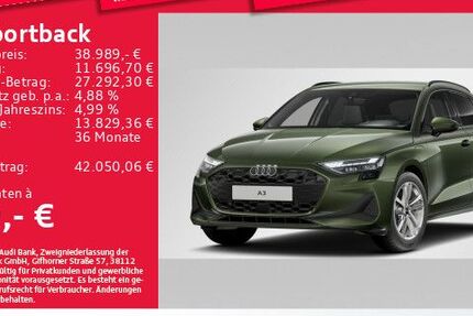 Audi A3 8.044 km 38.989 &euro; Eching 85386