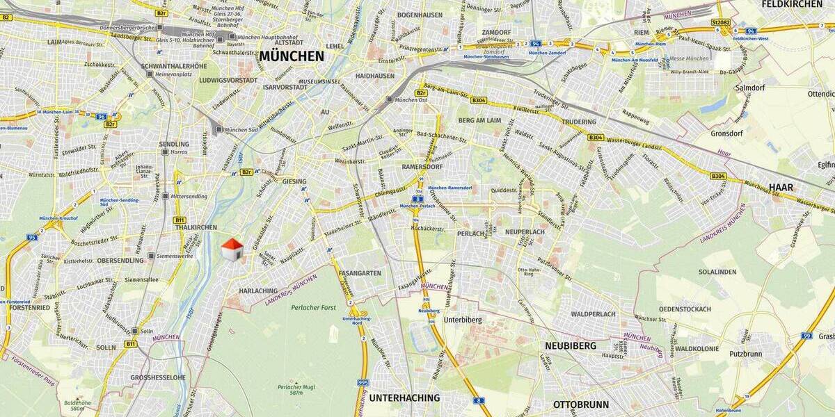 Etagenwohnung München / Harlaching Untergiesing-Harlaching - 5 Zimmer, 104 m&sup2;, 765.000&euro; | Angebot:26402067