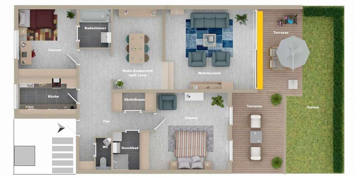 Etagenwohnung Haar - 3 Zimmer, 136 m&sup2;, 749.000&euro; | Angebot:25064115