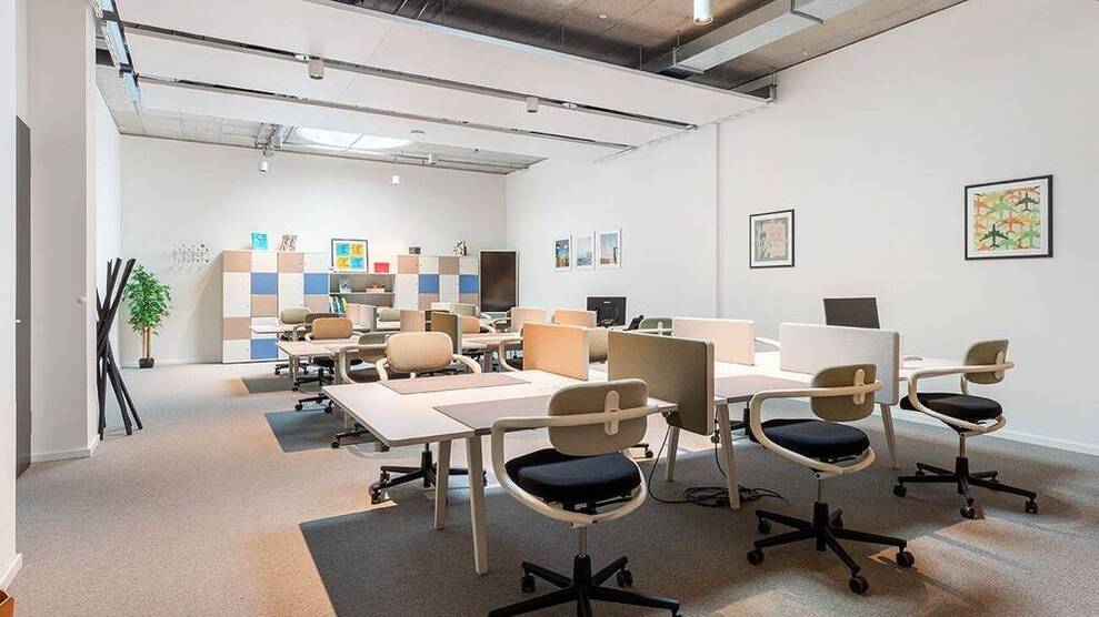 Hochmoderne Büroräume und Arbeitsplätze im inspirierenden Werksviertel - All-in-Miete
