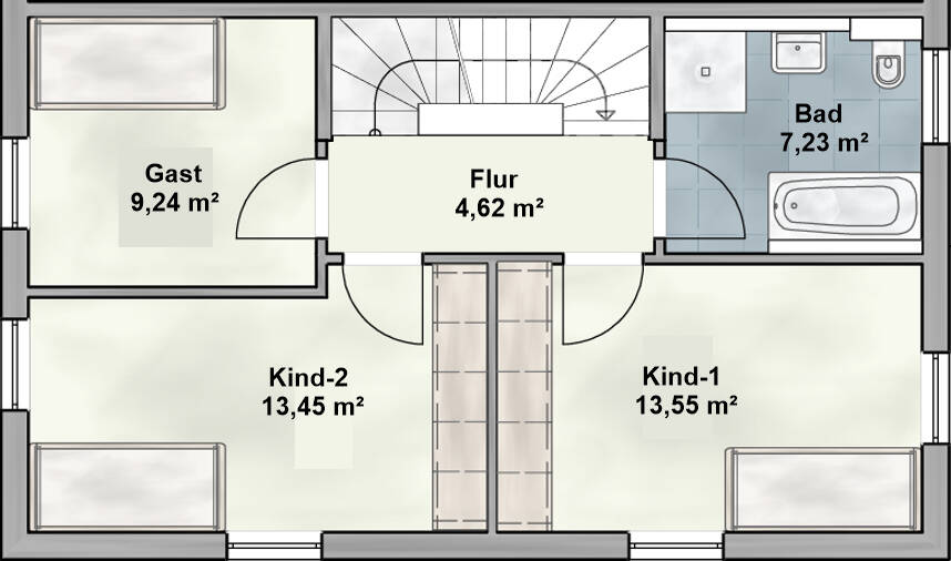 Reihenendhaus München Allach-Untermenzing - 6 Zimmer, 151 m&sup2;, 1.290.000&euro; | Angebot:26273009